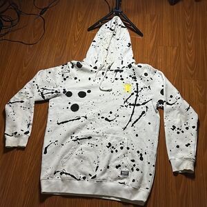 Grizzly, xl, white and black, hoodie
